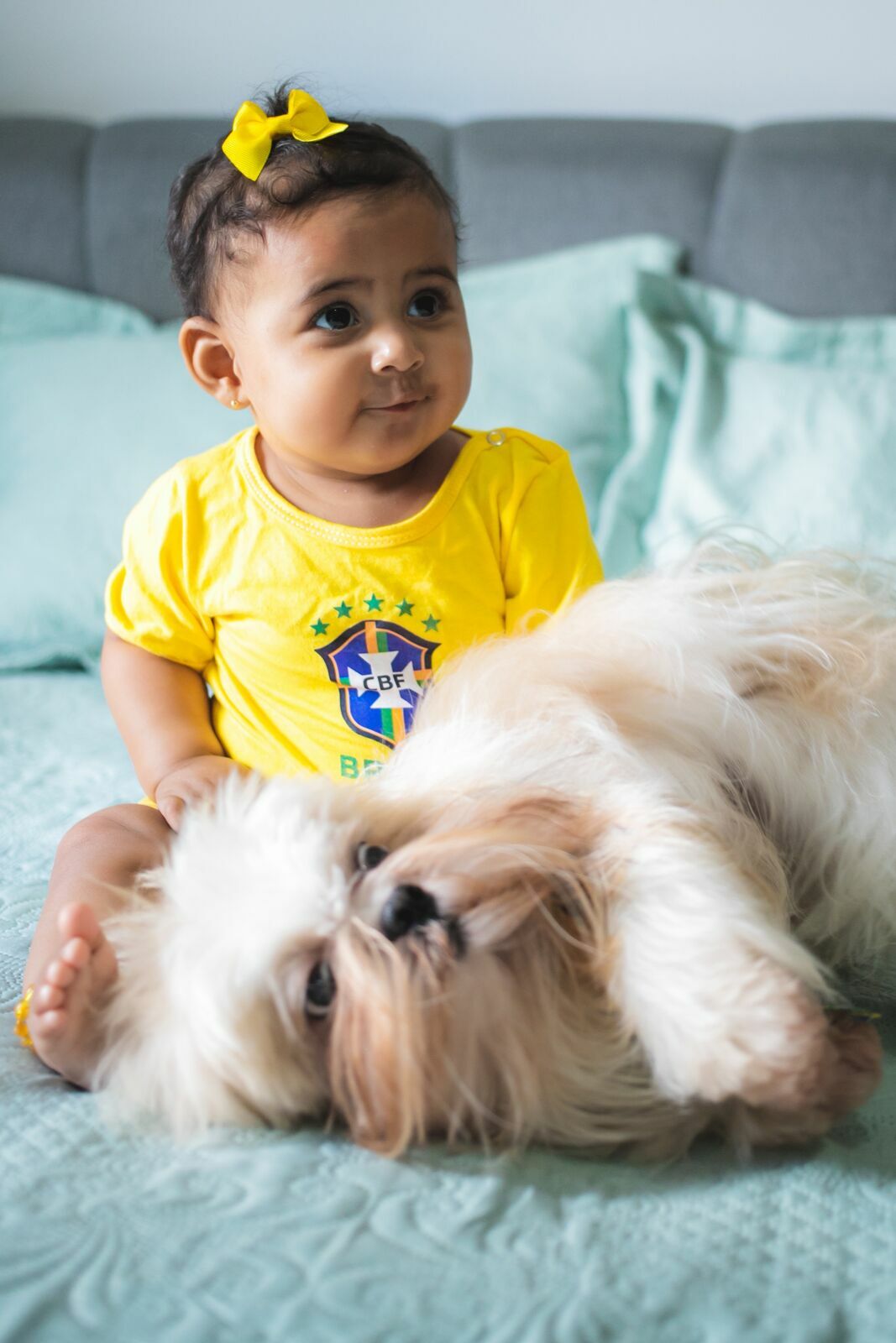 Foto Ensaio de bebê m casa com os pets? Foto Ensaio de bebê m casa com os pets? - Imagem 24