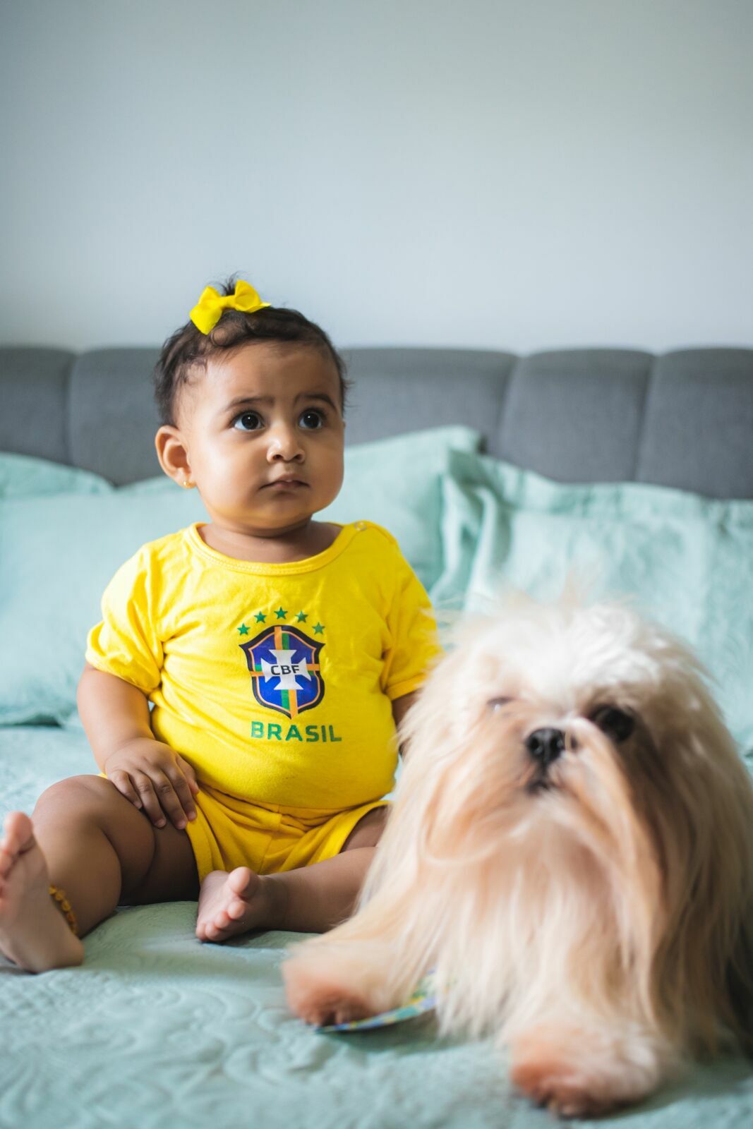 Foto Ensaio de bebê m casa com os pets? Foto Ensaio de bebê m casa com os pets? - Imagem 23